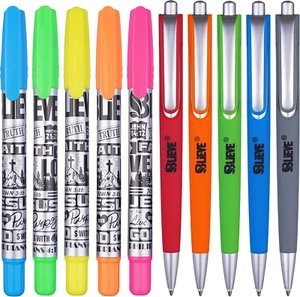 BLIEVE- Bible Study Kit with Gel Highlighters and Pens No Bleed Through, Amazing - Picture 1 of 12