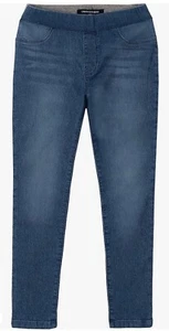 Calvin Klein Girls' Skinny Fit Stretch Denim Pull-on Leggings Blue Size XL (16) - Picture 1 of 22