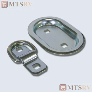Brophy RR11 770 lb. Atar de zinc - ÚNICO - Anillo de cuerda con perno de montaje en hueco ovalado - Imagen 1 de 1