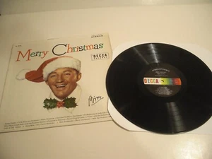 Bing Crosby Merry Christmas 1967 “Enhanced for STEREO” LP Record Decca DL-78128 - Picture 1 of 14