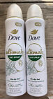 Ultimate Dry Spray Antiperspirant Cucumber Water And Mint Lot Of2 For 72-Hour...