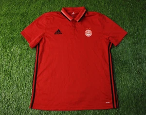 ABERDEEN 2015/2016 FOOTBALL POLO SHIRT JERSEY TRAINING ADIDAS ORIGINAL SIZE XL - Picture 1 of 11