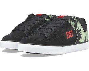 DC PURE MID SKATEBOARD TRAINER SNEAKERS MEN SHOES BLACK/CAMOUFLAGE SIZE 9.5 NEW - Picture 1 of 6