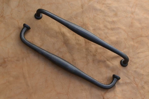 Cast iron door gate large handle vintage door cast pull handle Home Decor 2 pcs Cover