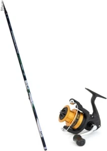 Kit Bolognese Lineaeffe Master Bolo 5 m+ Mulinello Shimano FX 3000 MG FISHING - Foto 1 di 4