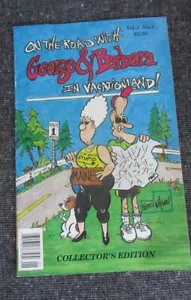 President George and Barbara Bush Comic Book Maine 1989 - Picture 1 of 5
