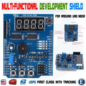 Placa de Desarrollo de Expansión Multifuncional Aprendizaje Base Arduino UNO MEGA2560 - Imagen 1 de 10