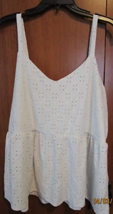 Urban Rose Tank Top Sz 3X Polyester & Spandex Bust 38-46 Length 28 in - Picture 1 of 5