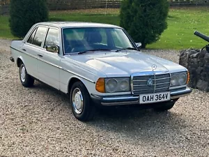 MERCEDES-BENZ W123 200-62068 MILES-ADVISORY FREE MOT TO 07/07/25-FINE EXAMPLE - Picture 1 of 24