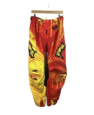 Calça de motocross O'Neal Mayhem Oozey vermelha tamanho 34 masculina externa - Imagem 1 de 4