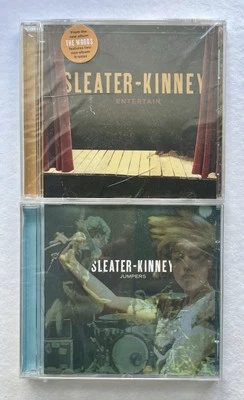 Sleater-Kinney, Jumpers + Entertain CD Single, Sub Pop, Alternative, NEW, SEALED - Image 1 of 2