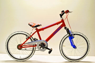 Mtb 20 rossa personalizzabile ammortizzata 8-10 anni - Immagine 1 di 4