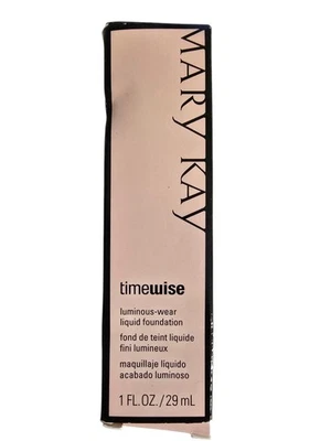 Mary Kay Timewise Luminous-Wear Liquid Foundation 1 oz. Ivory 4 #038699  ONS - Image 1 of 4
