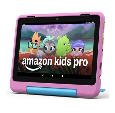 Amazon Fire hd 8 kids pro tablet, 12th Gen, 2024, 32GB, Pink, Brand New - Image 1 of 3