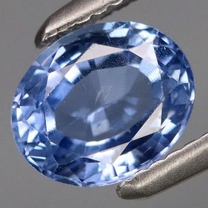 0.76Ct.Ravishing Color Cornflower Blue Normal Heated Sapphire Ceylon Good Luster - Imagen 1 de 4