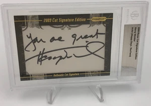 HENRY WINKLER AUTO Card 2009 Razor Cut Signature BECKETT HAPPY DAYS as THE FONZ - Picture 1 of 10