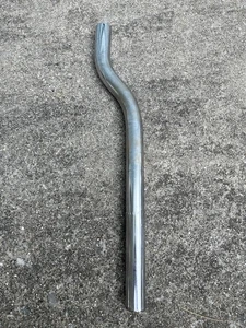 Dyno Stamped Drainpipe Seat Post Cromo 22.2 7/8” Mid School Bmx Kalin - Picture 1 of 15