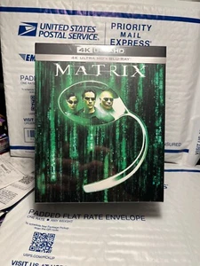 NEW MATRIX 4K UHD+BLU-RAY ONE CLICK 2 STEELBOOK BOXSET! MANTALAB! SEALED - Picture 1 of 6