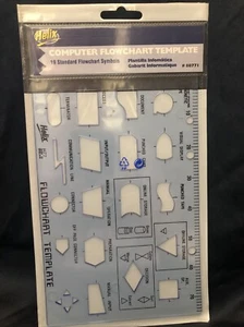 Helix H77 Computer Flowchart Template - Programming Algorithms Made in England - Picture 1 of 6