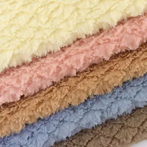 Kunstfell Stoff Tuch Flauschig Fell Plüsch Spielzeug Decke Kostüm DIY Stoff 1M - Bild 1 von 16
