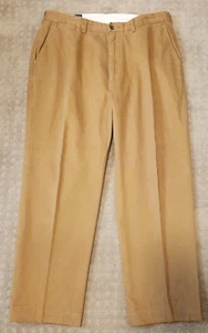 Polo Ralph Lauren Prospect Pants Mens 32x28 Straight Leg Brown Chino Khakis READ - Picture 1 of 8