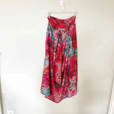 Becca swimwear skirt cover up floral rings size large - Image 1 of 4