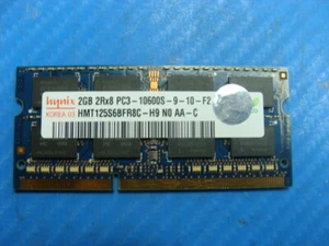 Sony VPCF115FM Hynix 2GB SO-DIMM Memory RAM PC3-10600S HMT125S6TFR8C-H9 - Picture 1 of 2