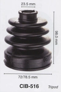 For Mazda Premacy 2/01-1/04 4CYL 1.8L :2L Inner CV Boot Kit-LH RH-Front CIB-516 - Foto 1 di 2