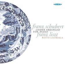 SCHUBERT LIEDER ARRANGED FOR PIANO BY LISZT NEW CD