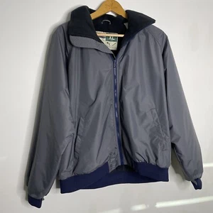 Wear Guard Vintage Bomber Jacket Storm Proof Lined  Mens XL Navy Boat Sailing - Picture 1 of 11