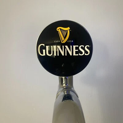 Brand New Guinness Beer Badge! Guinness Lens! Guinness Pump Badge! Frog Eye Lens - Image 1 of 2