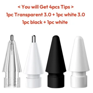 1-8 PCS Replacement Tips for Apple Pencil 1st/2nd Gen iPencil Nibs for iPad Pro - Picture 1 of 24