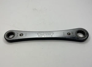 Vintage Craftsman 9-43684 Double Box Ratcheting Wrench SAE 5/8" and 3/4" USA - Picture 1 of 9