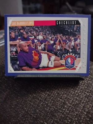 1993-94 Upper Deck McDonald's Open Checklist Charles Barkley Phoenix Suns #507 - Image 1 of 2