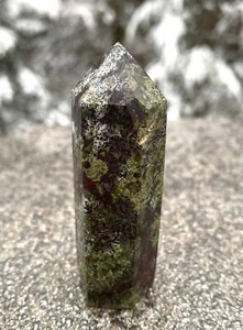 Bloodstone Dragon Bloodstone Point Healing Love 29831E - Picture 1 of 6