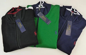 Chaqueta de Pista de Rendimiento Polo Ralph Lauren Interlock con Pony $115 - $125 3 Colores - Imagen 1 de 15