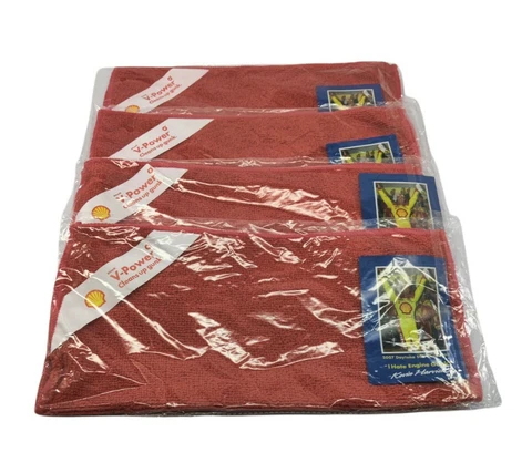 4 x Kevin Harvick V-Power Cleans Up Gunk Towel Shell 2007 NASCAR Daytona 500 Cover