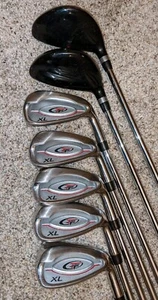 Top Flite Xl Iron Set 4H - PW Steel Shaft Good Grips 4 5 Hybrid RH Right - Picture 1 of 9