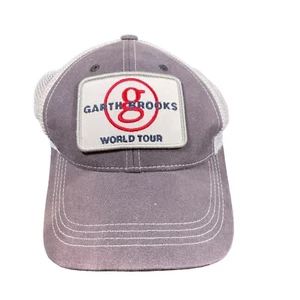 Garth Brooks "World Tour" Signature Series Mesh Trucker Hat Adjustable Snapback - Picture 1 of 9