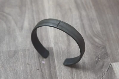 Pulsera de yunque forjada damasco pulida Blacksmitched brazalete joyería Foto 1 de 4