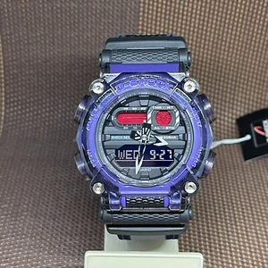 Casio G-Shock GA-900TS-6A Purple Cloth Analog Digital Sports Casual Men's Watch - Picture 1 of 7