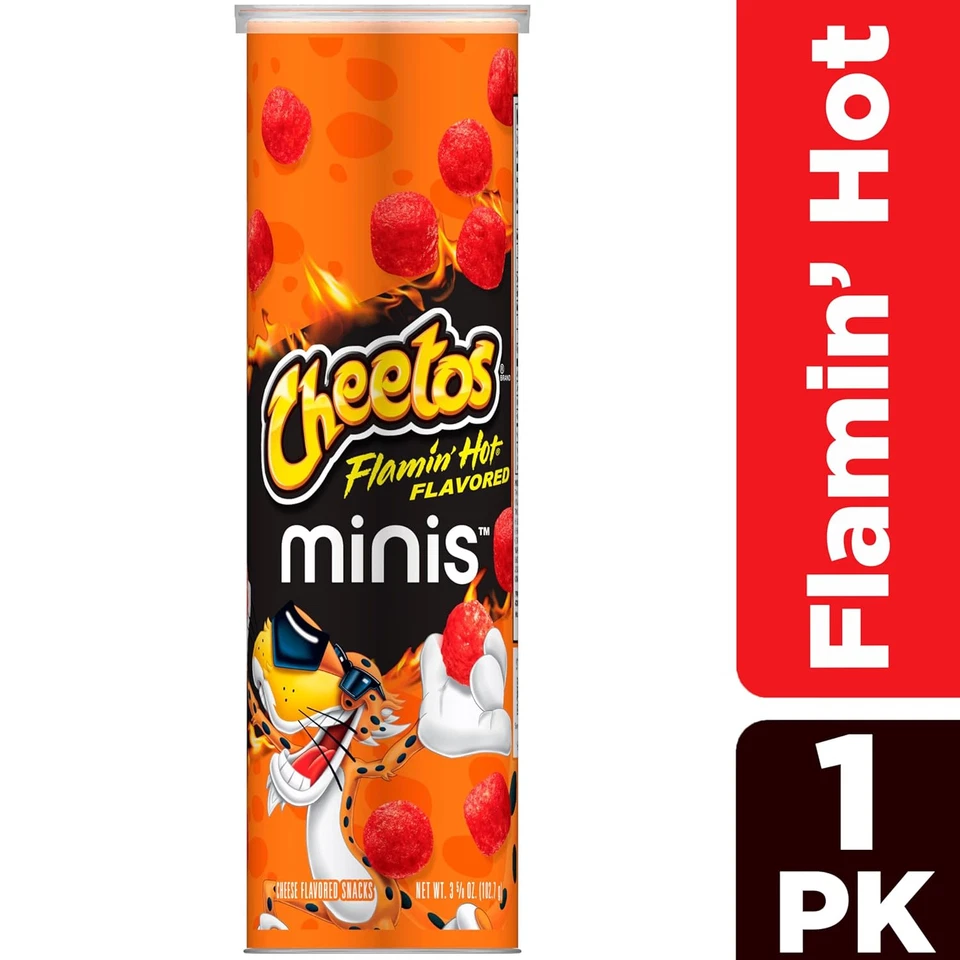 Minis Cheetos Canister - Flamin' Hot Bites