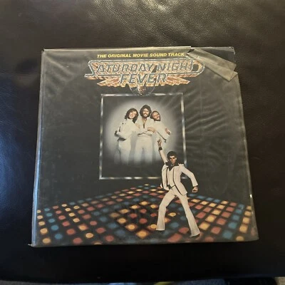 Vintatage Bee Gees "Saturday Night Fever" 2 x Vinyl LPs Movie Soundtrack (1977) - Image 1 of 4