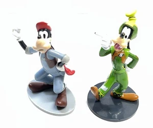 Disney The Goofy Roadster Racer and The Mechanic PVC Figure Lot of 2 - Picture 1 of 3