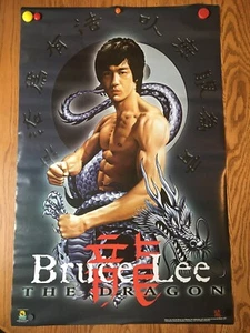 "Póster enrollado Bruce Lee The Dragon 24""x36"" Póster de Escorpio #2969 #703" - Imagen 1 de 6