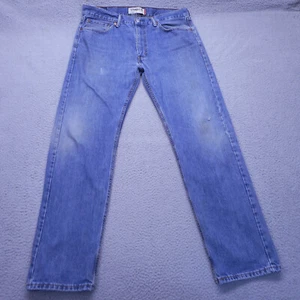 Jeans Levis para hombre 36 X 34 azul 505 regular recto denim lavado medio - Imagen 1 de 14