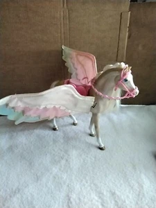 Vintage 1999 Mattel Barbie Rainbow Sparkles Horse Pink Pegasus Wings - Bild 1 von 11