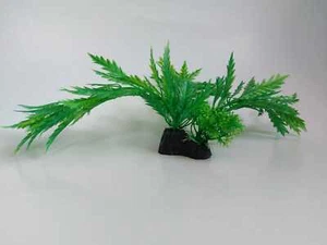 Ornament aquarium plant decorations fish tank artificial plastic grass green new - Picture 1 of 12