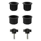 1 Set Umbrella Base Stand Hole Plug Cover and Screw Kit 6 Pieces/pack