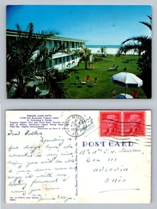 St Petersburg, FL-Florida, Edward James Hotel Treasure Vintage c1955 Postcard - Picture 1 of 3